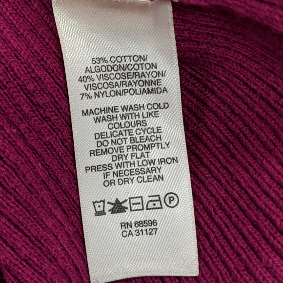 DKNY Jeans Raspberry Sweater - Picture 6 of 6